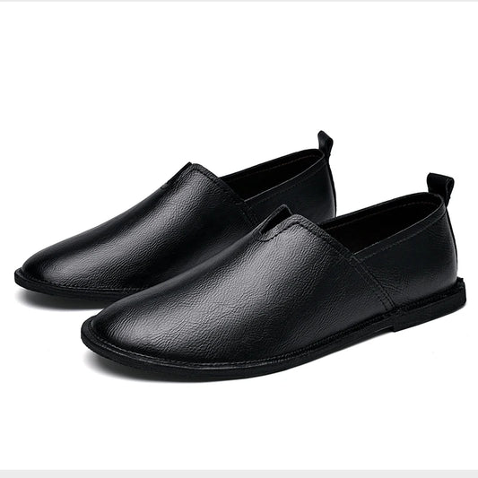 Large Men'S Soft Soled Retro Casual Loafers Comfortable And Non Slip Designed Purely By Hand For Casual Business Shoes 38-47