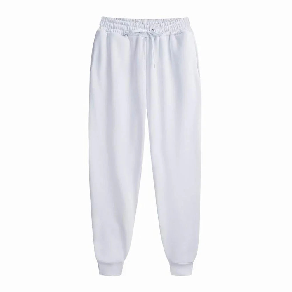 2024 Men's Solid Suits Zipper Hoodies+ Pants Spring Autumn Casual Fitness Sports Hot Elastic Male Clothes Outfit Drawsting Pants