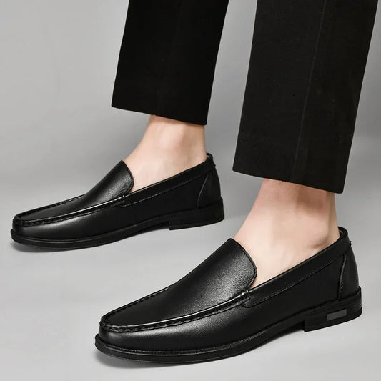 Male Comfy Walking Shoe Genuine Leather Slip on Mens Loafers New Trend Casual Shoes Men Designer Moccasins Hot Sale Drive Shoes