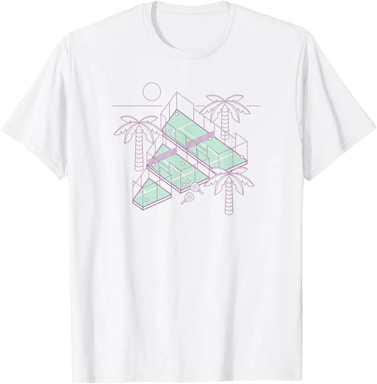 Badge of Sport Tennis Padel Logo Graphic T-Shirt Unisex Summer Streetwear Tops Customizable Couple Camiseta Hombre