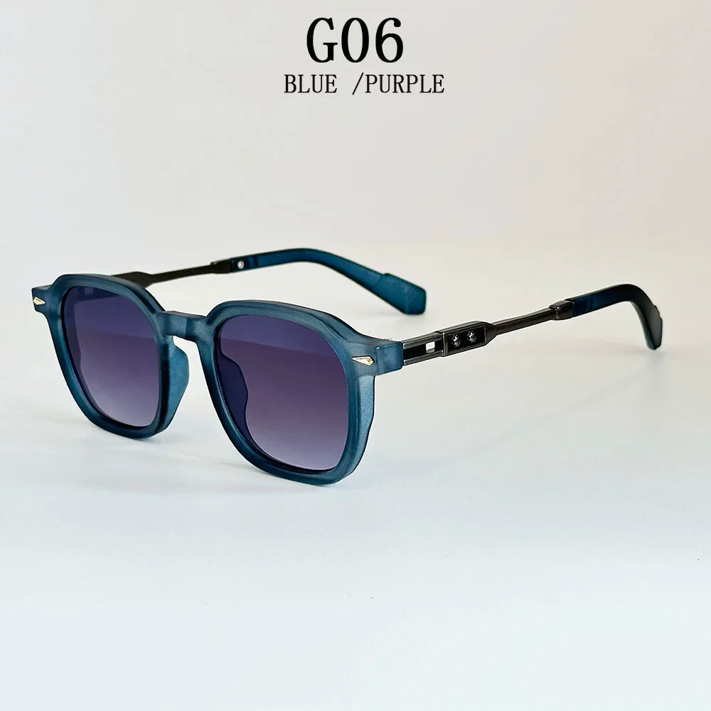 Vintage Sunglasses Women 2025 Square Sunglass Men Vacation Fashion Glasses Gafas De Sol Hombre Lunette Soleil Femme Dropshipping