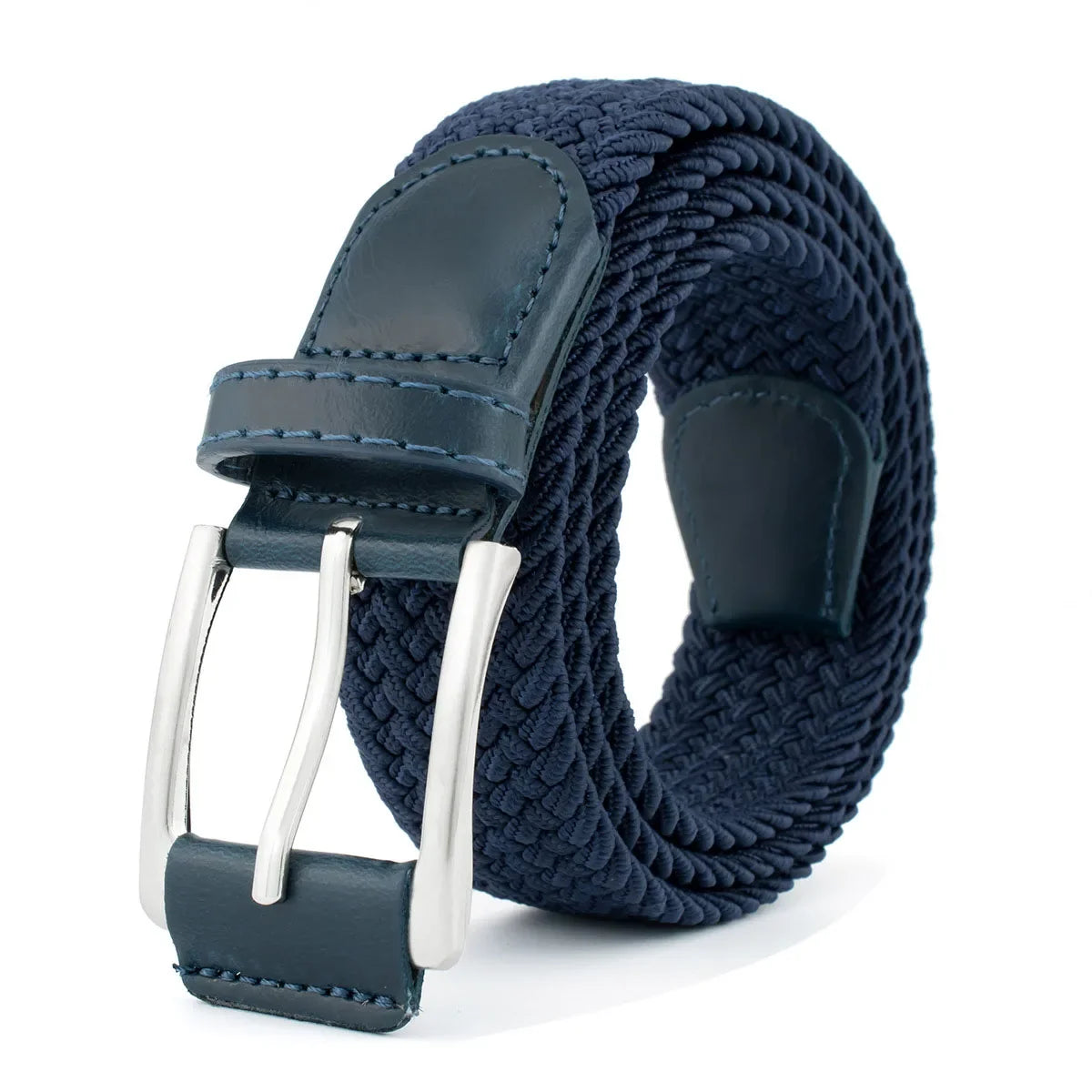 1pc Stretch Woven Braided Belt for Men Women Junior Casual Jeans Pants Golf Belt Canvas Belt
