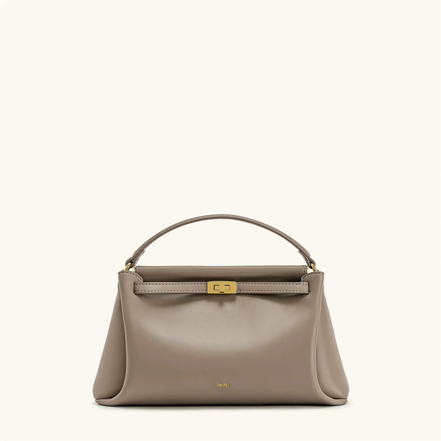 Carmen Lock Handbag 2026 New Women's Crossbody Small Square Purse Vegan Leather Top Handle Shoulder Bag for Daily Commute