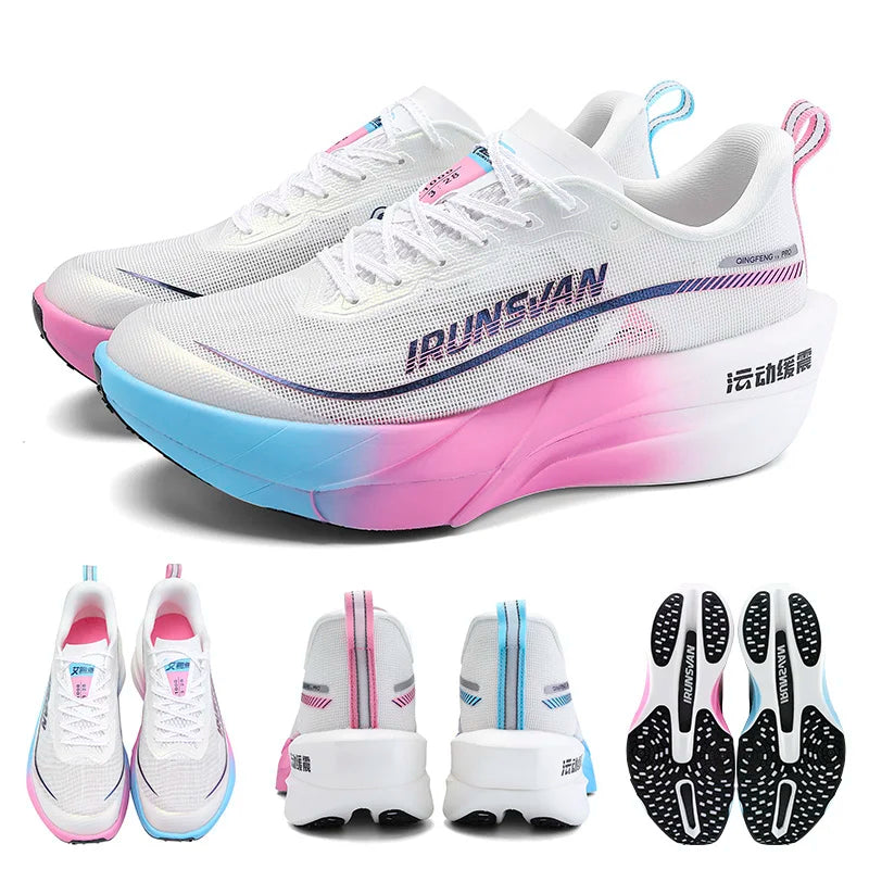 Full Plam Carbon Plate Trail Running Shoes Men 2026 High Quality Trendy Shoes New Ultra-light Running Shoes Sports