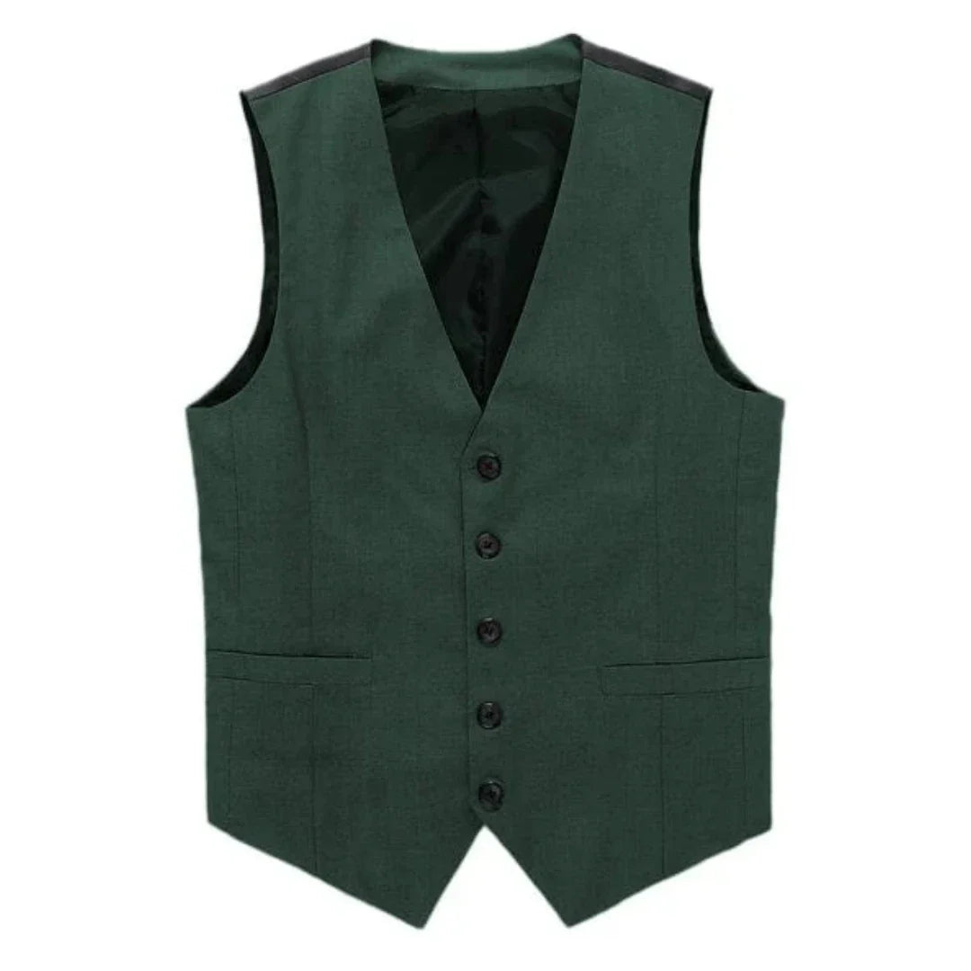 Men Vest Gray V Neck Single Button Solid Waistcoat For Wedding Birthday Banquet Party Business Work Daily Men Suit Vest 