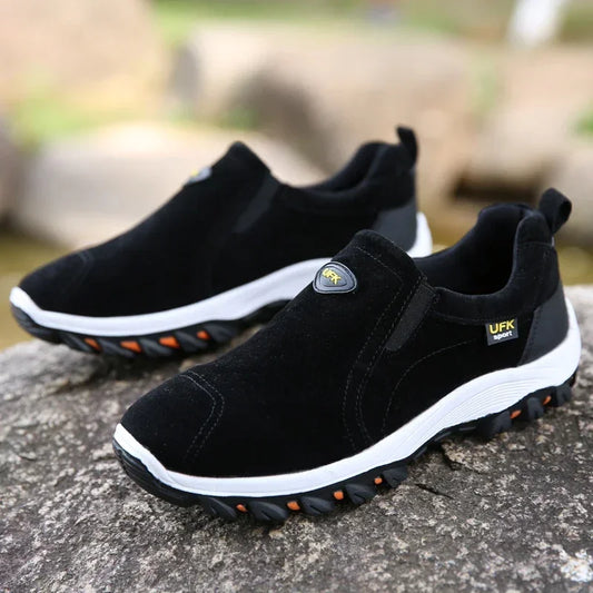 Casual Men's Sports Shoes Outdoor Walking Loafers Comfortable Shoes Fashionable and Lightweight Plus Size 38-50