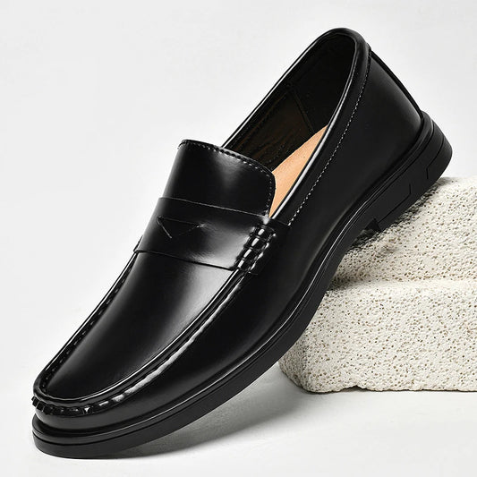 Elegant Travel Mens Loafers Fashion Casual Shoes High Quality Business Shoes Classic Man Moccasins Driving Shoes Slip on Flats