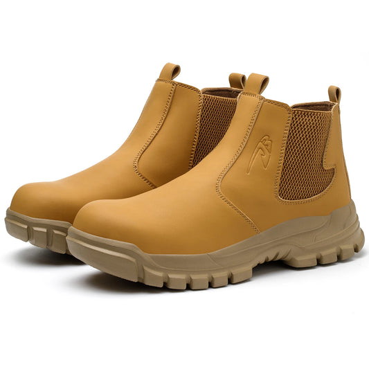 2025 Work Sneakers Men Indestructible Shoes Work Safety Shoes With Steel Toe Cap Puncture-Proof Male Security Protective Shoes