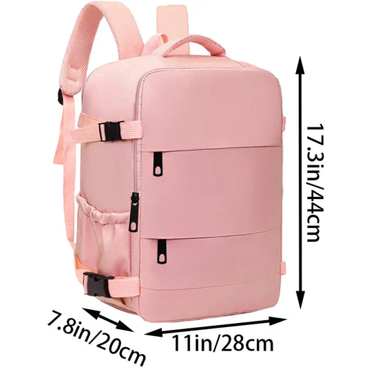 Sleek Multi-Color Multi-Pocket Backpack Adjustable-Strap Lightweight for Daily Commute Outdoor Casual Stylish Bag