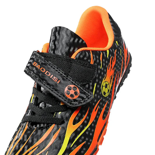 Children Football Field Boots Boys Girls Indoor Society Soccer Shoes Futsal Non Slip Professional Fast Men Soccer Cleats Sneaker