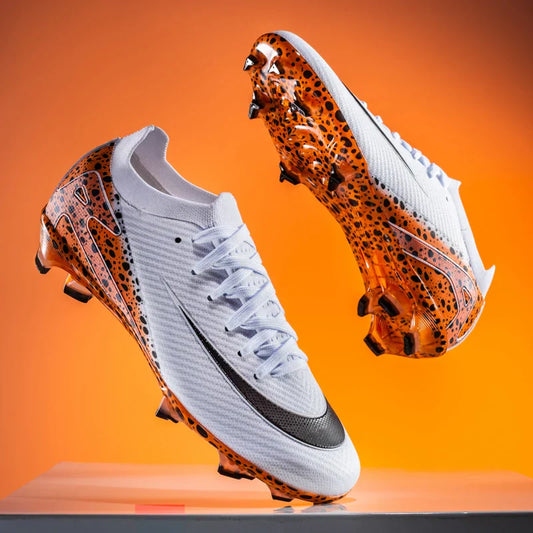 New Men Professional Football Boots Grass Soccer Shoes Outdoor Sport Non-Slip Training Shoes Match Sneakers Ultralight Unisex