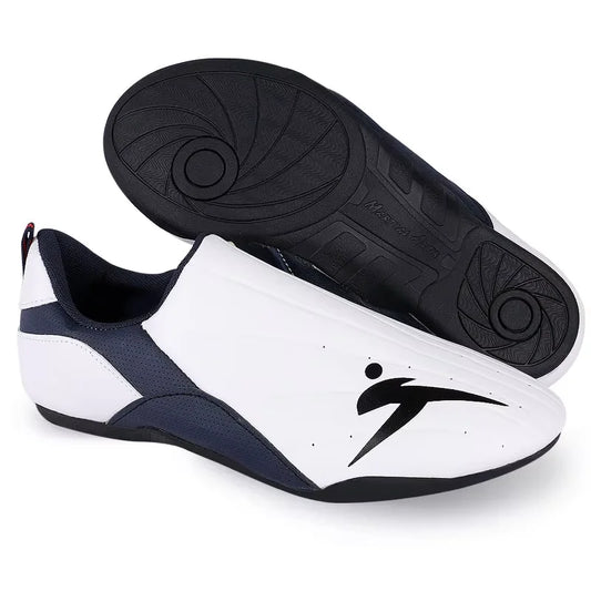 Adult Kids Wear-Resistant Taekwondo Shoes Karate Sneakers Thick Soft Sole Breathable Men Martial Arts Kung Fu Boxing Shoe