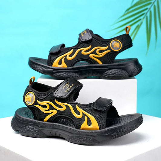 Kids Shoes Boys Sandals Summer Beach Waterproof Barefoot Shoes Sneaker Fashion Design Children Casual Sports Sandals for Boy