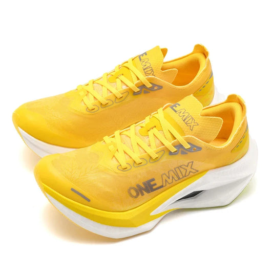 Professional Marathon Racing Running Training Shoes Men Full-length Shock Absorption Sports Carbon Plate Walking Sneakers
