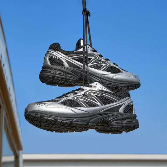 Jogging Shoes Retro Casual Mesh Sneakers Breathable Sports Running Shoes for for Men and Women Soft Shock Absorbing