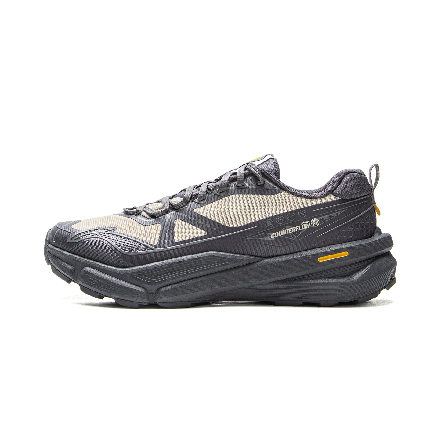Unisex AXL FLIT Outdoor COUNTERFLOW Hiking Shoes BOOM Cushion Lightweight High Rebound LiNing Leisure Sneakers AHTV027