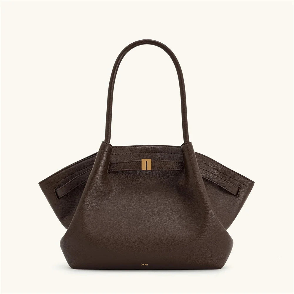 Women's High Quality Vintage Dumpling Bag Black Faux Suede, Vegan Leather Crossbody Shoulder Tote Handbag for Everyday
