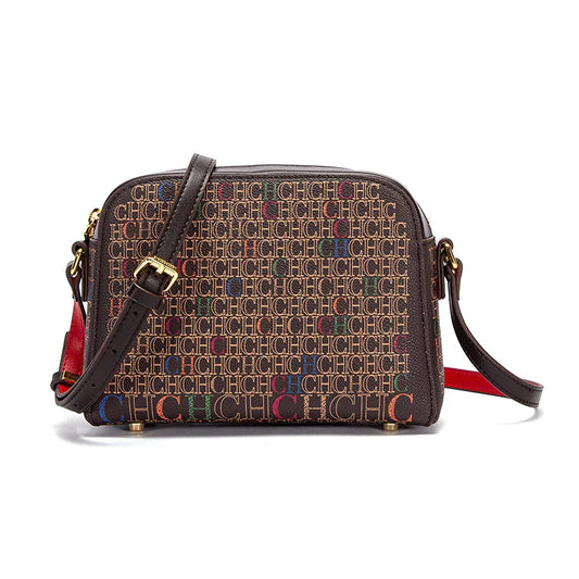 Women's Shoulder Bag New Coffee Color Small Square Bag Classic Coffee Color Letter Printed Business Women's Bag