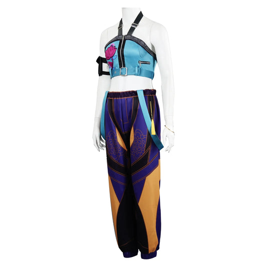 Costume Zoey Rumi Mira Cosplay Pop Singers Womens Halloween Outfits with Accessories