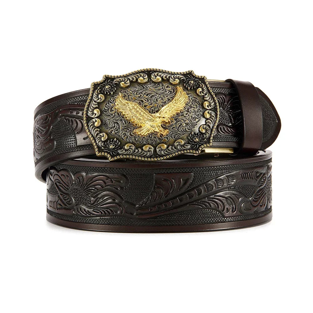 Men's Casual Style Belt PU Leather Belt Main Body Metal Buckle Belt Smooth Buckle Belt High-quality Male Belt 3.8cm