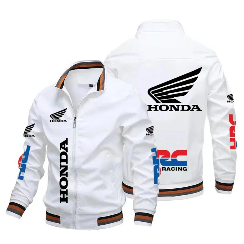 Moto 2025 New Motorcycle Jacket Pattern Bomber Jacket Baseball Motorcycle Top Men