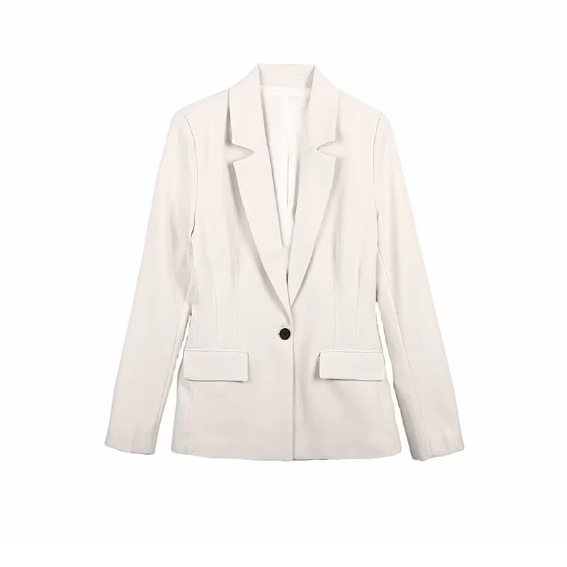 2026 New Office Women's Blazers & Jackets Fashion Slim Elegant Spring Women's Jacket Chic Young Commuter Warm Long Sleeve Blazer