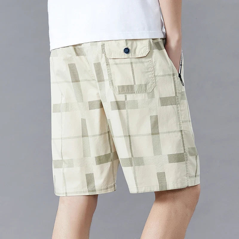 Summer Men's Beach Shorts Loose Casual Sports Jogger Shorts Big Size 6XL Man Print Shorts Swimsuit Quick Dry Board Shorts