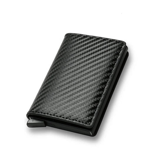 Porte-carte de crédit antivol RFID, portefeuille fin et intelligent pour hommes et femmes, étui porte-carte bancaire, pochette à monnaie, porte-cartes de crédit
