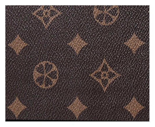 Vintage Monogram Chain Crossbody Bag for Women Luxury Designer Small Square Shoulder Bag Ladies Fashion Handbag