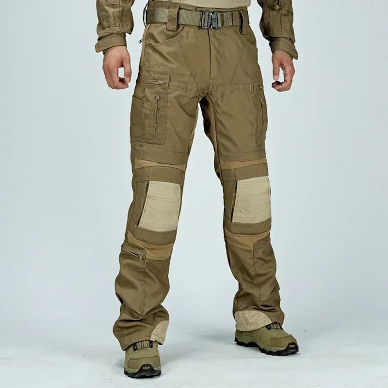 New Tactical Pants Hunting Cargo Pants Work clothes Hiking Uniform Paintball Multi Pockets Tactical Clothes Dropship