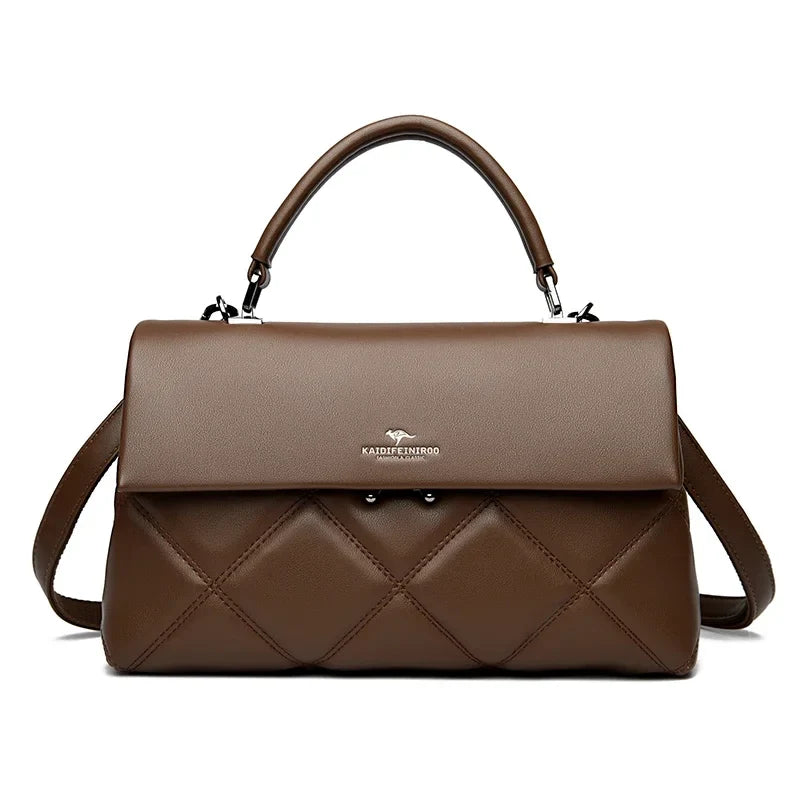 Women's Bag New Trend Korean Handbags Designer Luxury Brand Ladies Shoulder Bags Soft Leather Fashion Versatile Crossbody Bags