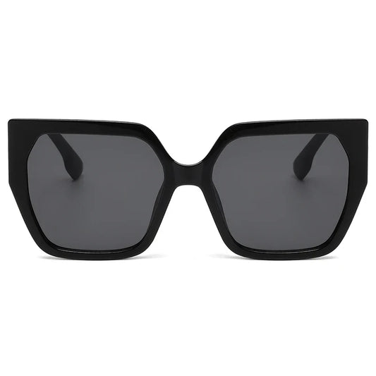 Cycling 8pcs Cateye Sunglasses Sets Women Luxury Minimalist Leopard Pattern Design Retro Polygonal Eyeglasses UV400 Unisex