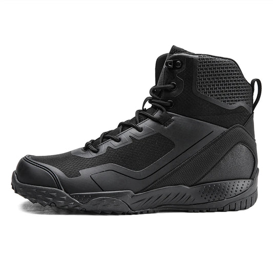 New Men Tactical Boots Waterproof Outdoor Casual Ankle Man Boot Desert Military Climbing Hunting Work Safety Hiking Male Shoes