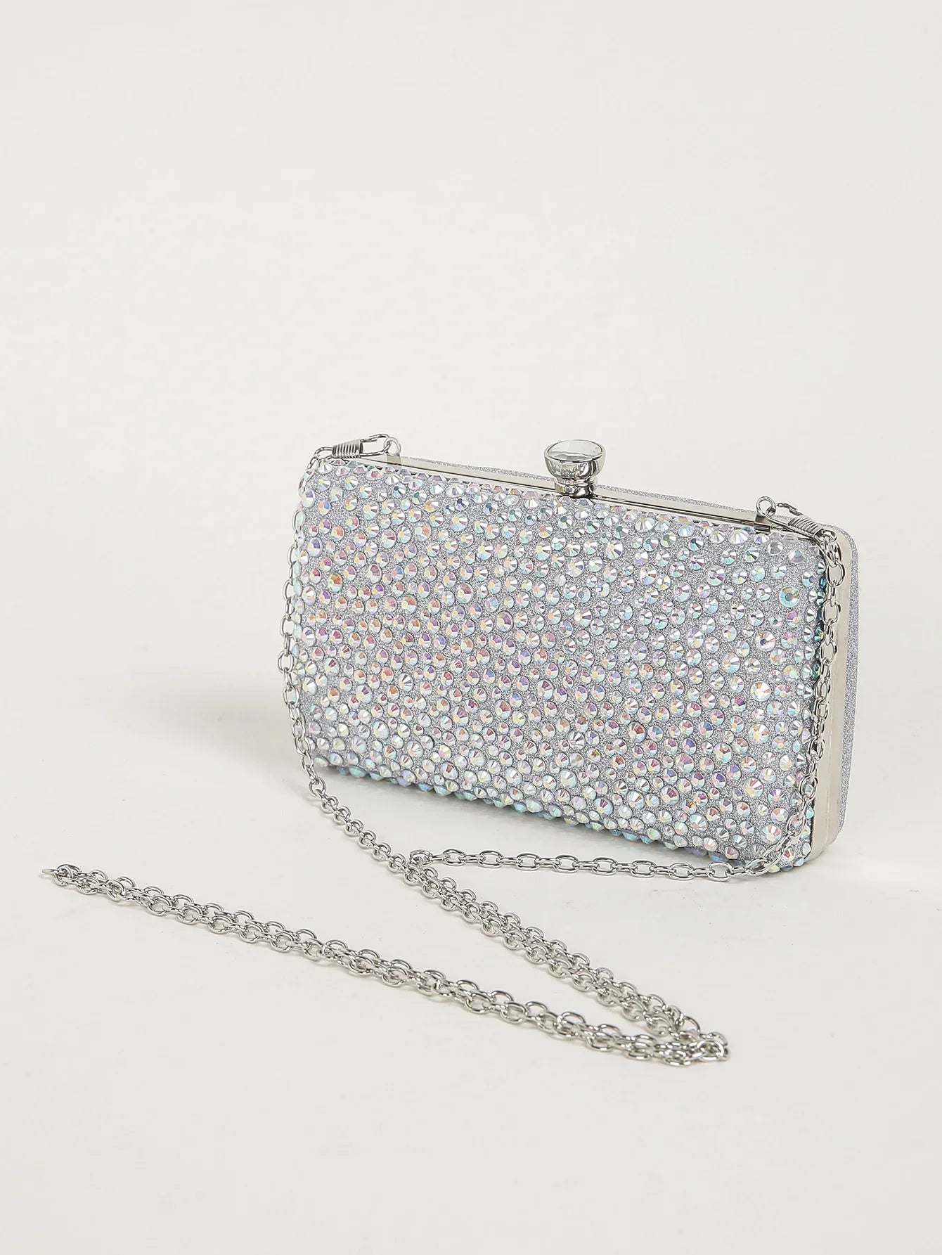 Women's evening bag, luxury sequin evening bag, suitable for carnival use, sparkling wedding handbag, gorgeous