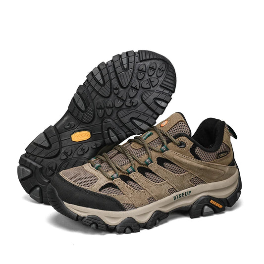 Hiking Shoes Men Designer Climbing Trekking Sneakers for Men Leather Outdoor Sports Work Man Shoes Run Shoes