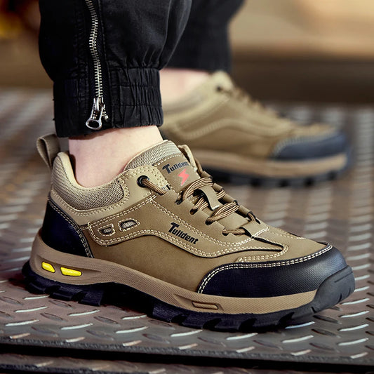 Work Safety Shoes Men Safety Boots Anti-smash Anti-puncture Work Shoes Sneakers Shoes Male Work Boot Indestructible 10kv