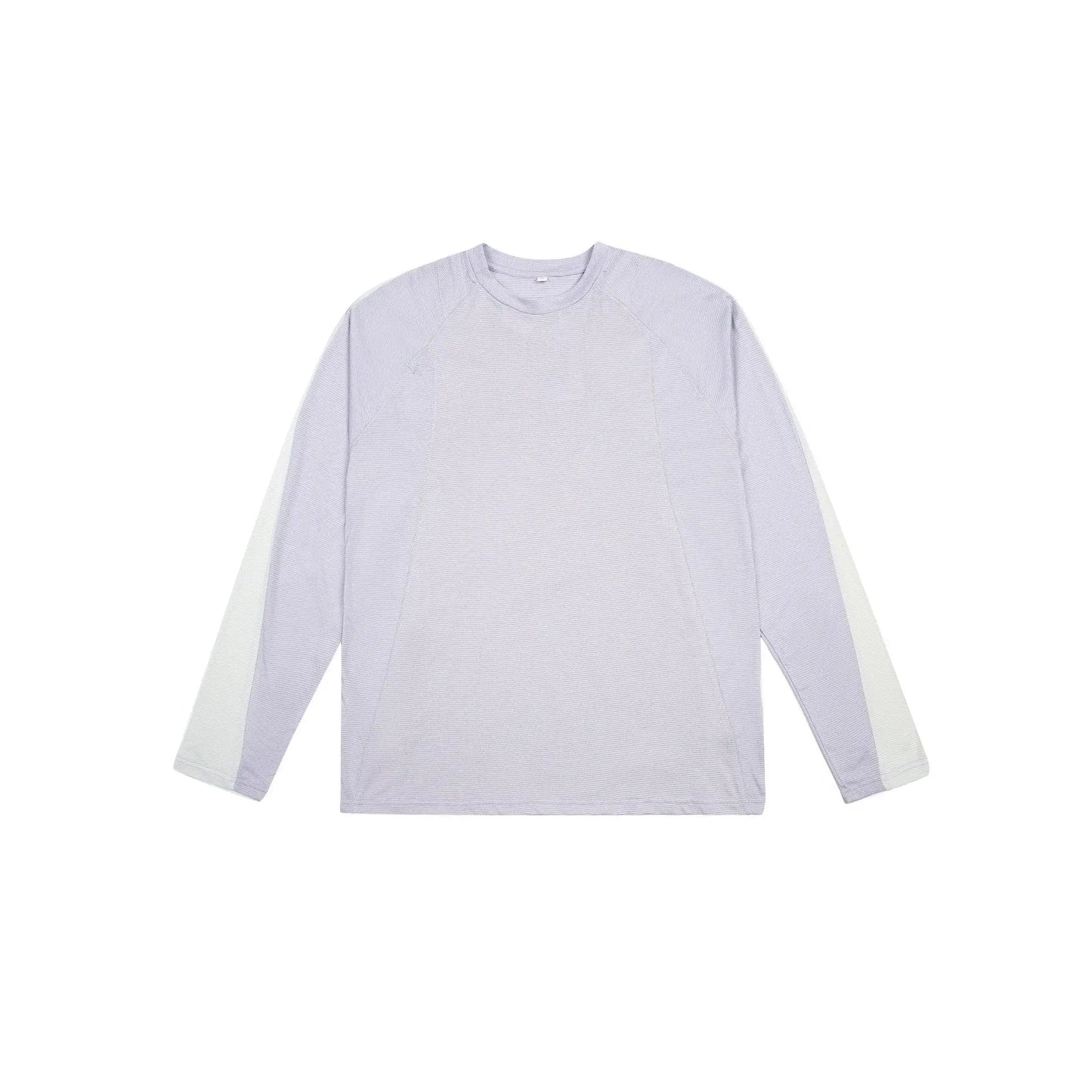 Unisex Sport Long-Sleeved T-Shirt with Moisture-Wicking, Quick-Drying & Contrast Shoulder Design