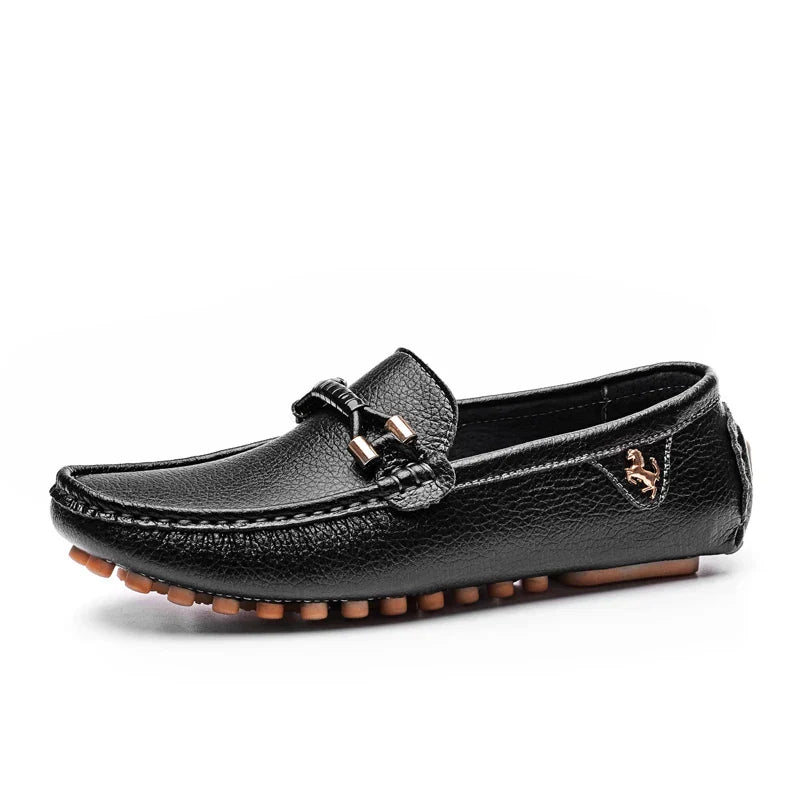 White Loafers for Men Size 48 Slip on Shoes Driving Flats Casual Moccasins for Men Comfy Male Loafers