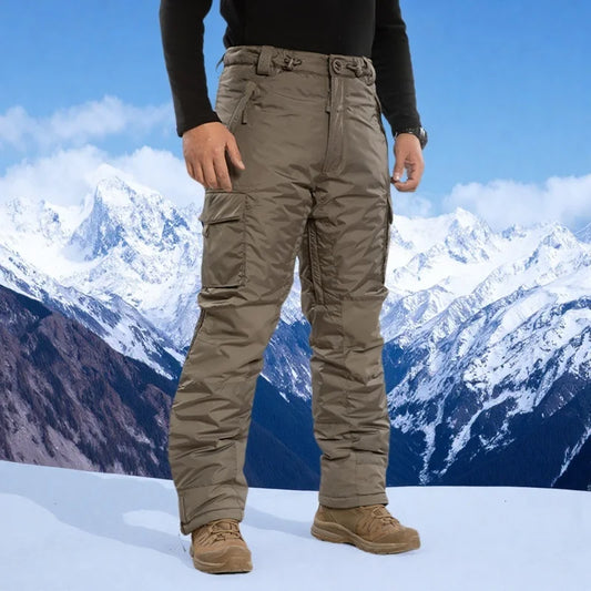 Winter Outdoor Camouflage Tactical Military Warmth Mountaineering Hiking Men Splash and Wind Proof Ski Pant