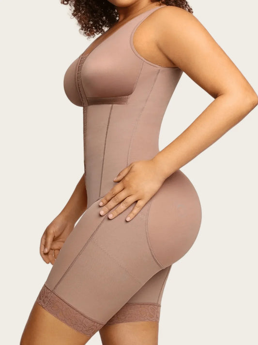 Women Fajas Colombianas Tummy Control Shapewear Postpartum Full Body Shaper Butt Lifter Bodysuit Slim Waist Open Crotch