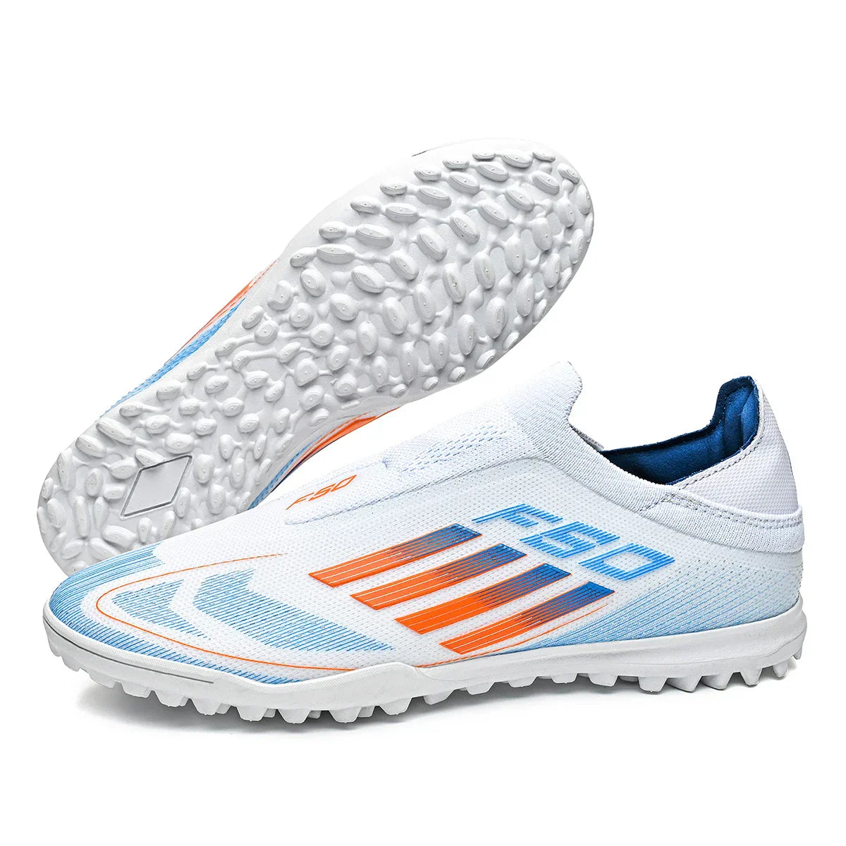 New Men Soccer Shoes Outdoor Sport Football Boots Training Boys Breathable Cleats Adult Long Spikes Non Slip Match Comfortable