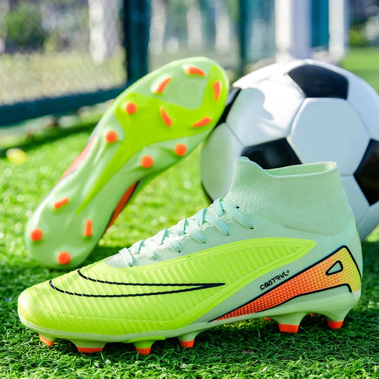 New Men Football Boots Professional Ultralight Match Grass Futsal Soccer Shoes Cleats Women Unisex High-quality TF/FG Sneakers