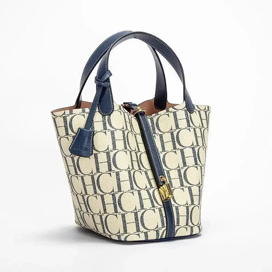 Large Capacity Commuter Travel Handbag Luxury Brand Fashion Texture Letter Printed Women's Shoulder Bag