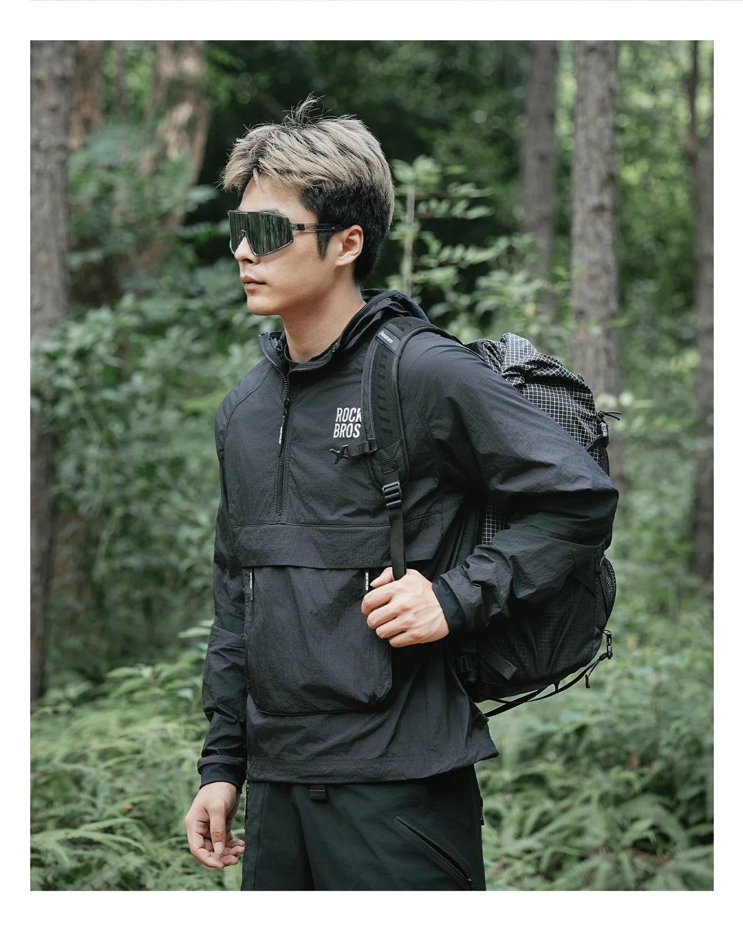 Cycling Waterproof Jacket Casual Detachable Pocket Windbreaker Breathable Bicycle Clothes Windproof Outdoor Clothing
