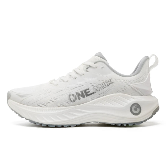 Running Shoes Men Cushion Stability Outdoor Sports Casual Mesh Lace-up Lightweight Gym Jogging Sneakers