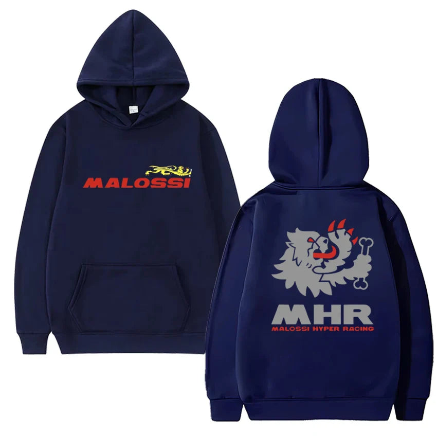 Hot Sale New in Malossi Theme Graphic Hoodie 2025 Men Women harajuku Hip Hop Y2k streetwear Unisex Fleece Long sleeve pullover