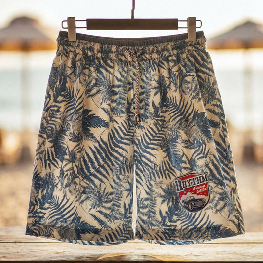 Men Beach Shorts Loose Casual Style Thin Breathable Seaside Vacation Short for Men's Summer Board shorts Men swimwear