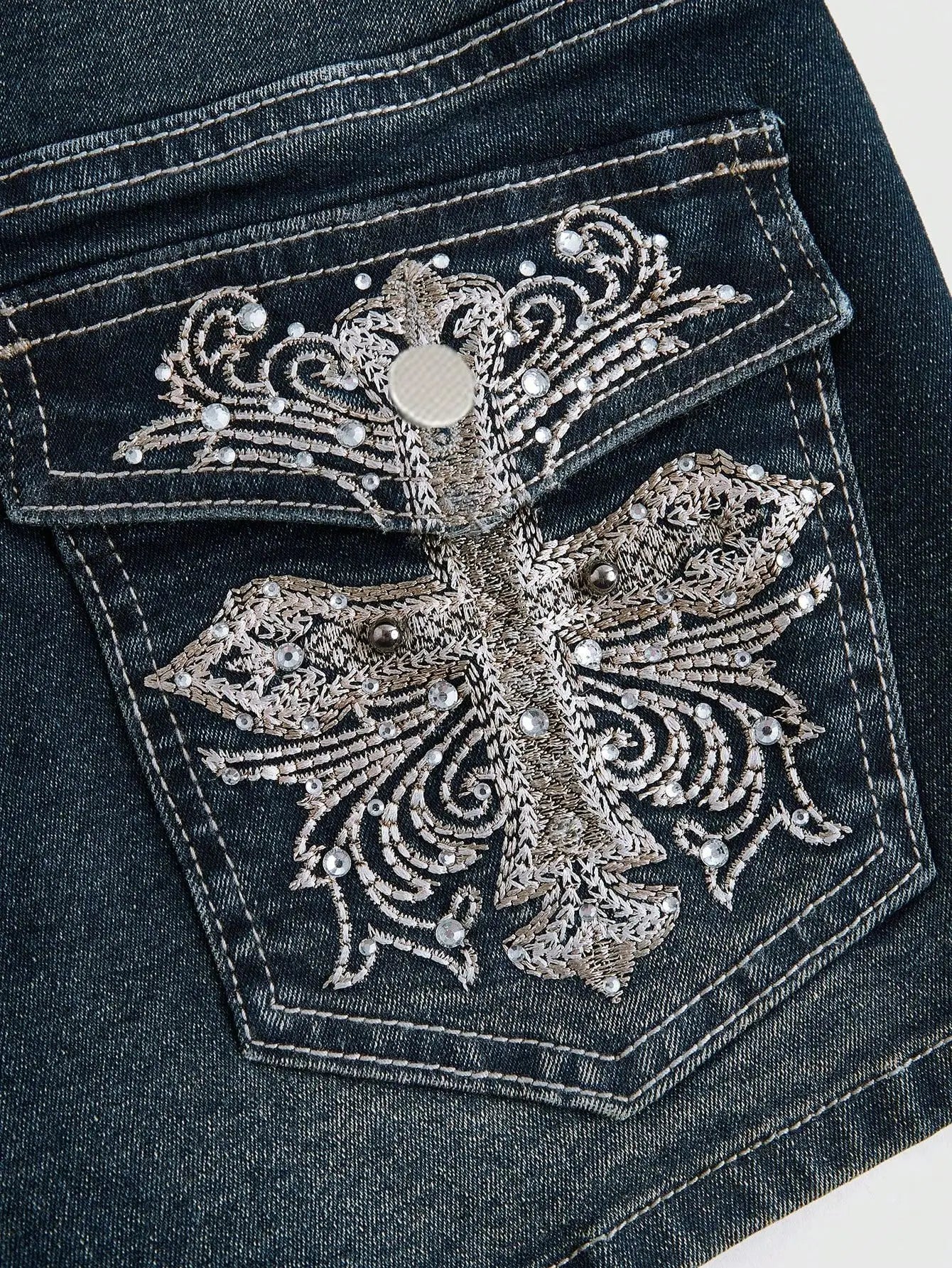 Summer Korean Sexy Low Waist Women Denim Short American Lady Y2K Elastic Slim Cotton Hot Jorts Female Embroidery Wrapping Jeans