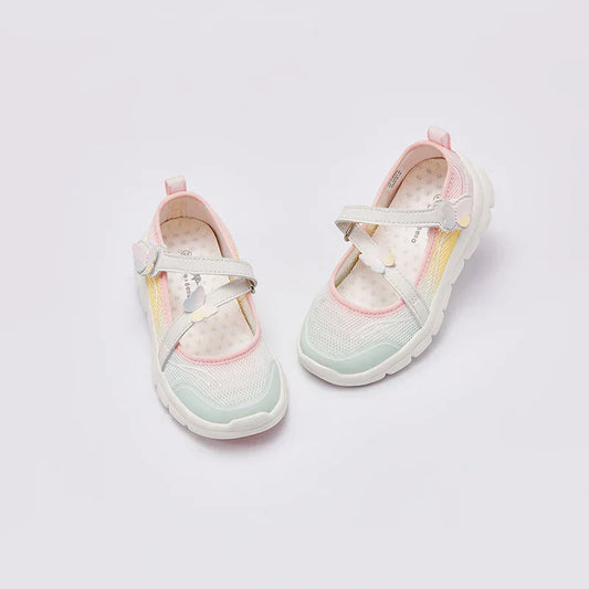 Dave Bella Summer Sandals For Girls Mesh Breathable Running Tennis Footwear Soft Sole Casual Footwear Sneakers Kids DB2240846