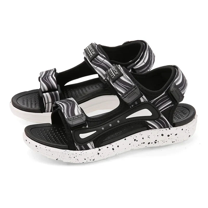 Fashion Kids Walking Sandals Boys Shoes Soft Sole Non-slip Outdoor Summer Children's Beach Water Shoes